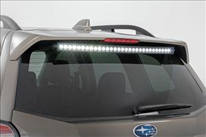 30 Inch Black Series LED Light Bar Curved Single Row Rough Country