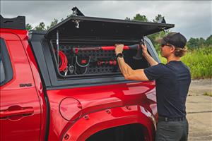 Bed Cap Molle Panel Side Storage Bin Drivers Side Toyota Tacoma (24-26) Rough Country