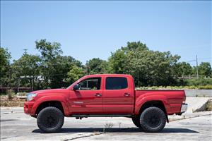 3.5 Inch Lift Kit UCA Vertex Red Toyota Tacoma 2WD/4WD (2005-2023) Rough Country