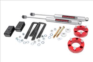 3 Inch Lift Kit Red Spacer w/N3 Shocks 05-21 Toyota Tacoma 2WD/4WD Rough Country