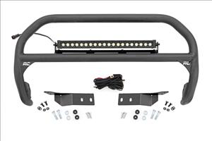 Nudge Bar 20 Inch Black Series Single Row LED 07-21 Toyota Tundra Rough Country