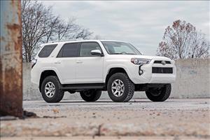 3 Inch Lift Kit Upper Control Arms RR Coils Vertex/V2 Struts Red Toyota 4Runner (10-24) Rough Country