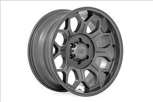 77 Series Wheel One-Piece Gunmetal Gray 20x9 6x135 +18mm Rough Country