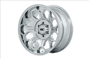 77 Series Wheel One-Piece Chrome 20x10 6x135 -25mm Rough Country