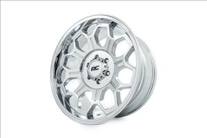 77 Series Wheel One-Piece Chrome 20x10 6x135 -25mm Rough Country