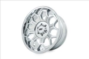 77 Series Wheel One-Piece Chrome 22x12 6x135 -44mm Rough Country