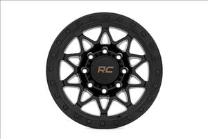 78 Series Wheel Simulated Beadlock Black 18x9 8x180 0mm Rough Country