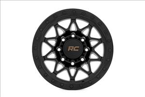 78 Series Wheel Simulated Beadlock Black 18x9 8x170 0mm Rough Country