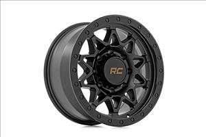 78 Series Wheel Simulated Beadlock Black 18x9 8x170 0mm Rough Country