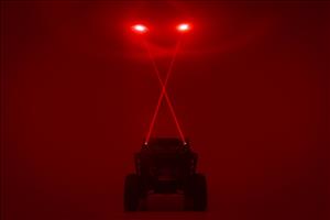 Laser Whip Light Kit RGBW 2400 Lumens Pair Rough Country