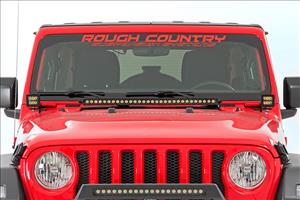 LED Light Kit Hinge Mount 2 Inch Spectrum Pair Jeep Gladiator JT/Wrangler JL (18-26) Rough Country