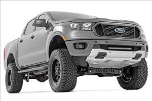 LED Light Kit Bumper Mount 20 Inch Spectrum Single Row Ford Ranger (19-23) Rough Country