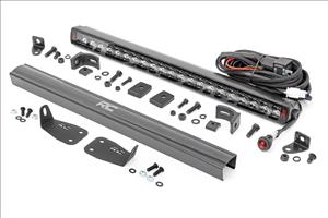 LED Light Kit Bumper Mount 20 Inch Spectrum Single Row Ford Bronco Sport (21-26) Rough Country