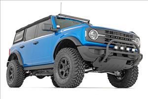 LED Light Kit Upper Windshield 40 Inch Spectrum Single Row Ford Bronco (21-25) Rough Country