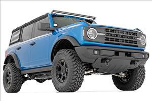 LED Light Kit Upper Windshield 50 Inch Spectrum Single Row Ford Bronco (21-25) Rough Country