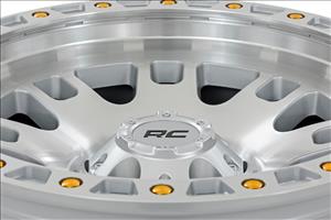 82 Series Wheel One-Piece Full Machined 17x9 5x4.5 -12mm Rough Country