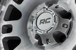 82 Series Wheel One-Piece Full Machined 17x9 5x4.5 -12mm Rough Country