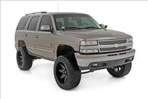LED Light Kit Ditch Mount 2 Inch Black Pair Amber DRL Chevy Silverado 1500 (99-06) Rough Country
