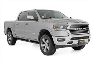 LED Light Kit Ditch Mount 2 Inch Black Pair Spot Ram 1500 2WD/4WD (19-26) Rough Country