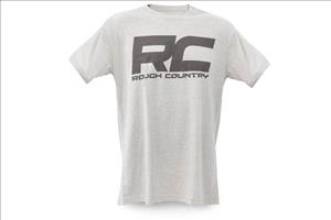 RC Grey Logo T Shirt Men Large Rough Country
