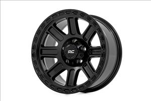 84 Series Wheel Gloss Black 17x8.5 6x5.5 +25mm Rough Country