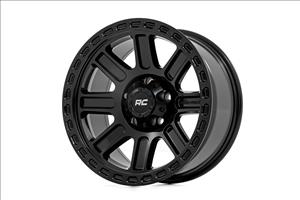 84 Series Wheel Gloss Black 18x8.5 5x5 +0mm Rough Country