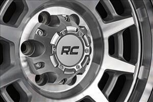 85 Series Wheel Simulated Beadlock Full Machine 17x9 5x4.5 -12mm Rough Country