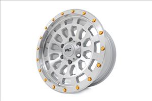 87 Series Wheel Simulated Beadlock Full Machine 17x8.5 6x5.5 +0mm Rough Country