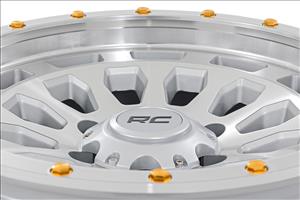 87 Series Wheel Simulated Beadlock Full Machine 17x8.5 6x5.5 +0mm Rough Country