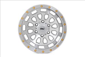 87 Series Wheel Simulated Beadlock Full Machine 17x8.5 5x5 +0mm Rough Country