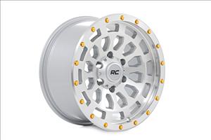 87 Series Wheel Simulated Beadlock Full Machine 17x8.5 5x5 +0mm Rough Country