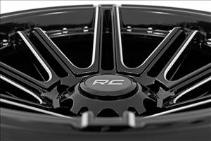 88 Series Wheel One-Piece Gloss Black 17x9 6x5.5 +0mm Rough Country