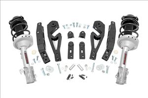 2 Inch Lift Kit N3 Front Struts Subaru Outback 4WD (2015-2019) Rough Country