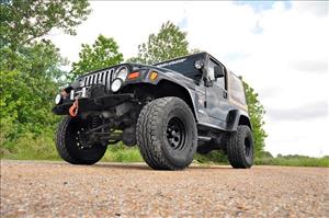 4 Inch Lift Kit M1 Jeep Wrangler TJ (03-06)/Wrangler Unlimited (04-06) Rough Country