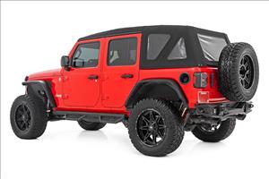 Nerf Steps Wheel to Wheel 4 Door Jeep Wrangler Unlimited 2WD/4WD (07-18) Rough Country