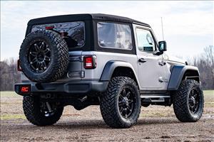 3.5 Inch Lift Kit Adj LCA FR D/S M1 Jeep Wrangler JL Rubicon (18-23) Rough Country