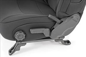 Seat Covers Front and Rear Jeep Wrangler Unlimited 4WD (2018-2026) Rough Country