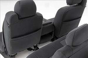 Neoprene Rear Seat Cover Black 99-06 Silverado/Sierra 1500 Rough Country