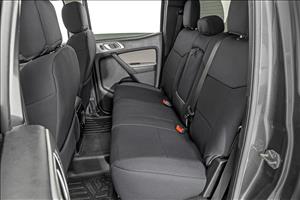 Seat Covers FR Bucket and RR Bench Ford Ranger 2WD/4WD (2019-2026) Rough Country