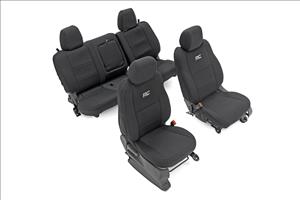 Seat Covers FR & RR Crew Cab Nissan Frontier 2WD/4WD (2022-2026) Rough Country