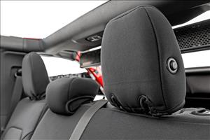 Seat Covers Bucket Seats W/Fold Down RR Armrest FR & RR 4DR Ford Bronco (21-25) Rough Country