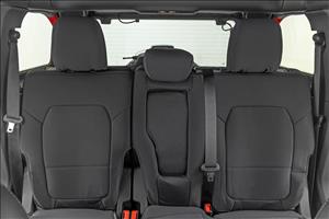 Seat Covers Bucket Seats W/Fold Down RR Armrest FR & RR 4DR Ford Bronco (21-25) Rough Country