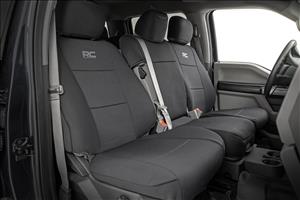 Seat Covers FR Bench Ford F-150 (15-26)/F-250 Super Duty (17-26)/F-350 Super Duty (17-26) Rough Country