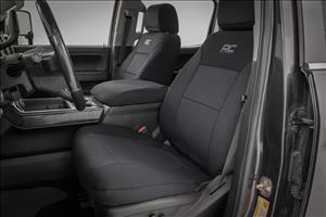 Seat Covers FR Bucket & RR 60/40 Bench Silverado/Sierra 2500HD/3500HD (14-26) Rough Country