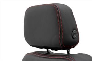 Leather Seat Covers FR Bucket RR 60/40 Chevy/GMC Sierra 1500 (19-25)/Silverado 1500 (19-26) Rough Country