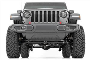 3.5 Inch Lift Kit Adj Lower FR D/S M1R Rubicon Jeep Wrangler Unlimited (24-26) Rough Country