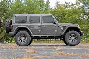 3.5 Inch Lift Kit Adj Lower FR D/S M1R Rubicon Jeep Wrangler Unlimited (24-26) Rough Country