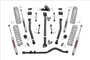 3.5 Inch Lift Kit Adj LCA FR D/S Jeep Wrangler JL 4WD (2024-2026) Rough Country