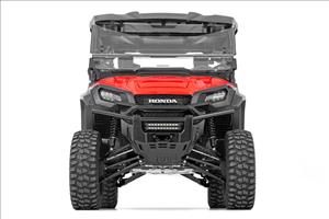 LED Light Kit Bumper Mount 10 Inch Black Slimline Pair Honda Pioneer 1000 Rough Country