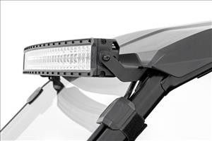 LED Light Kit Front Mount 40 Inch Black Dual Row Honda Talon 1000 Rough Country